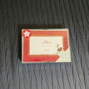 Red Photo Greeting Card Set